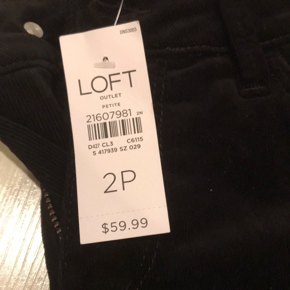 Loft NEVER WORN Black pants - Picture 2 of 6